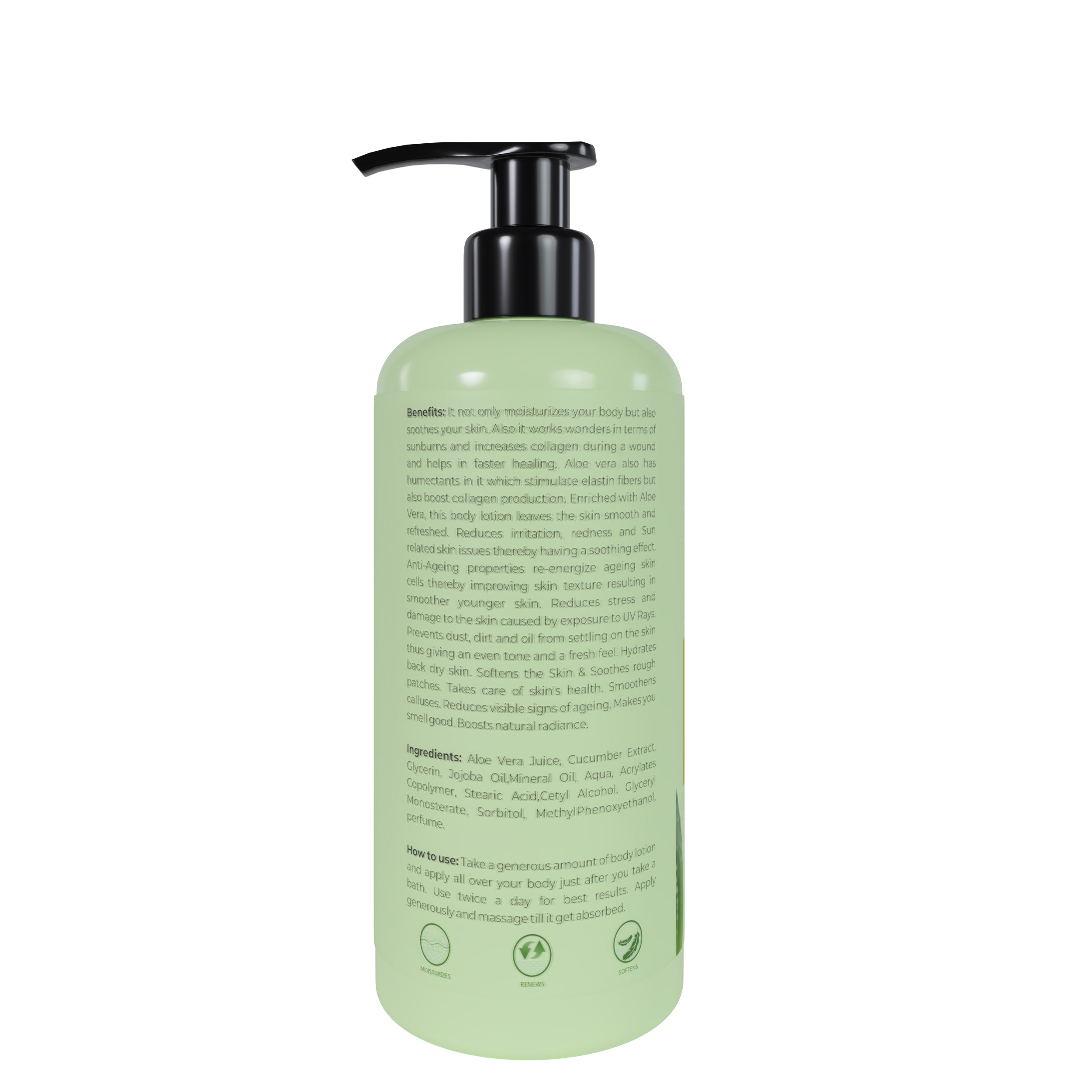 MAYOOR NATURALS ALOEVERA BODY LOTION - Maur Herbals
