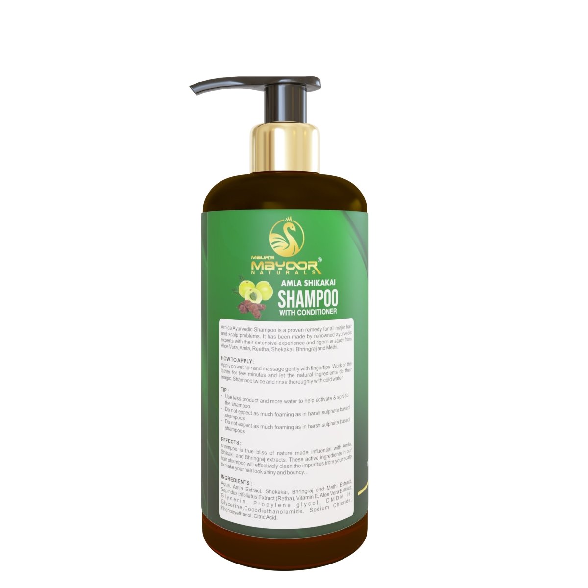 MAYOOR AMLA SHIKAKAI SHAMPOO - Maur Herbals
