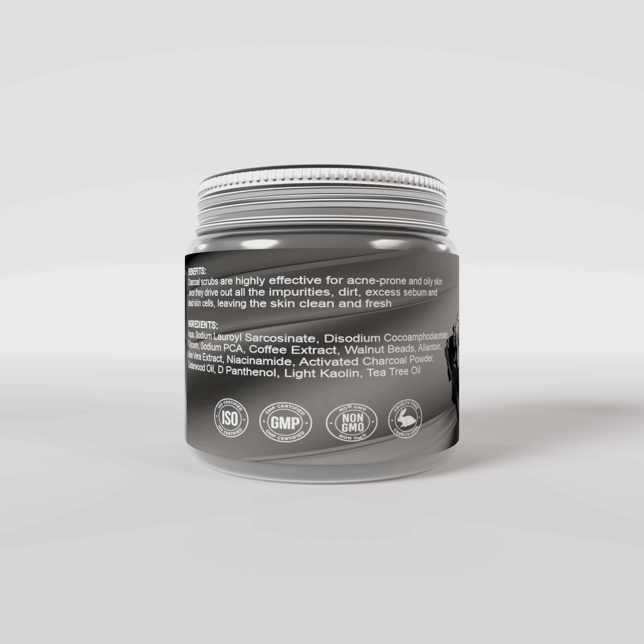 MAYOOR NATURALS CHARCOAL SCRUB - Maur Herbals