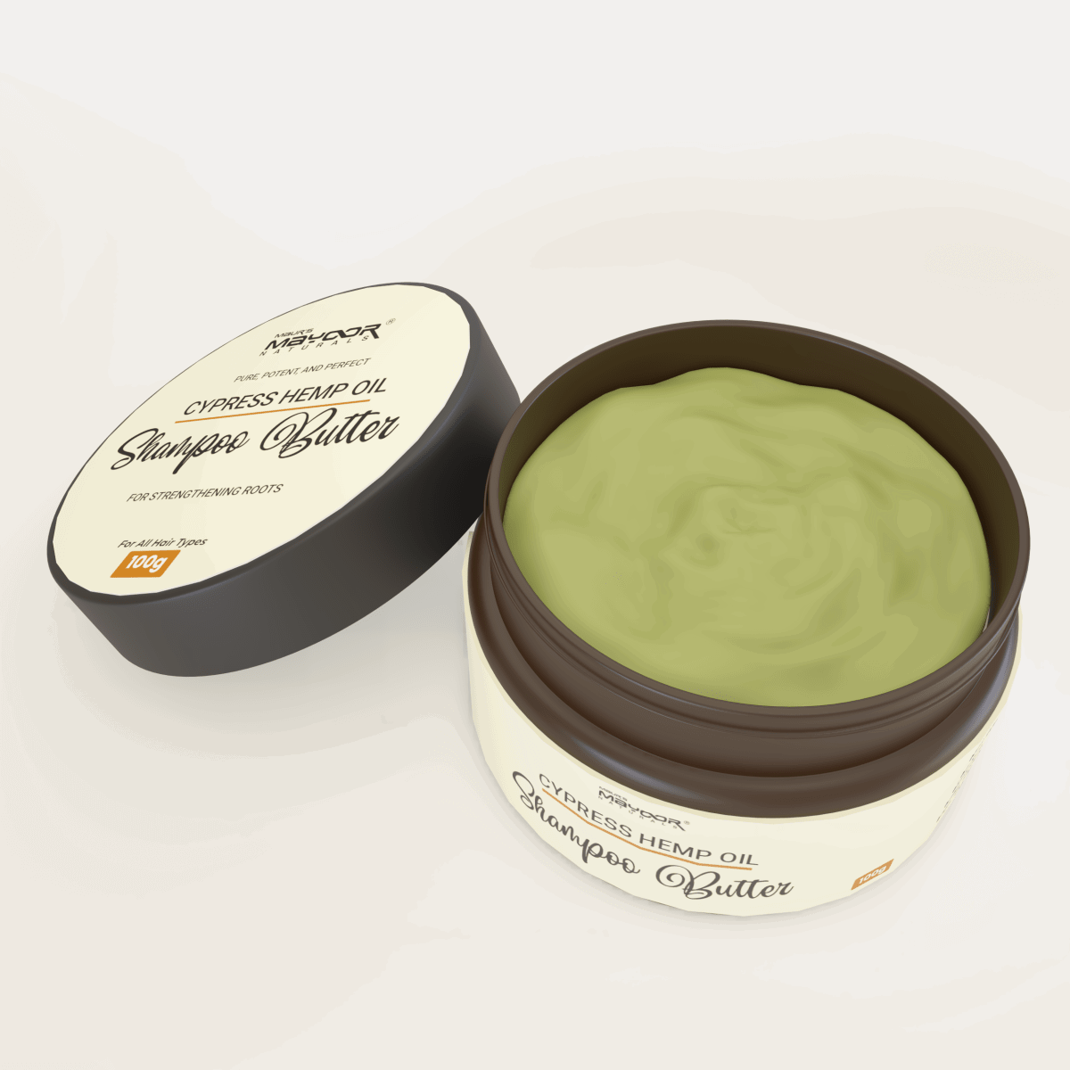 MAYOOR CYPRESS HEMP OIL SHAMPOO BUTTER - Maur Herbals