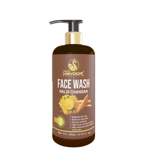 MAYOOR HALDI CHANDAN FACEWASH - Maur Herbals