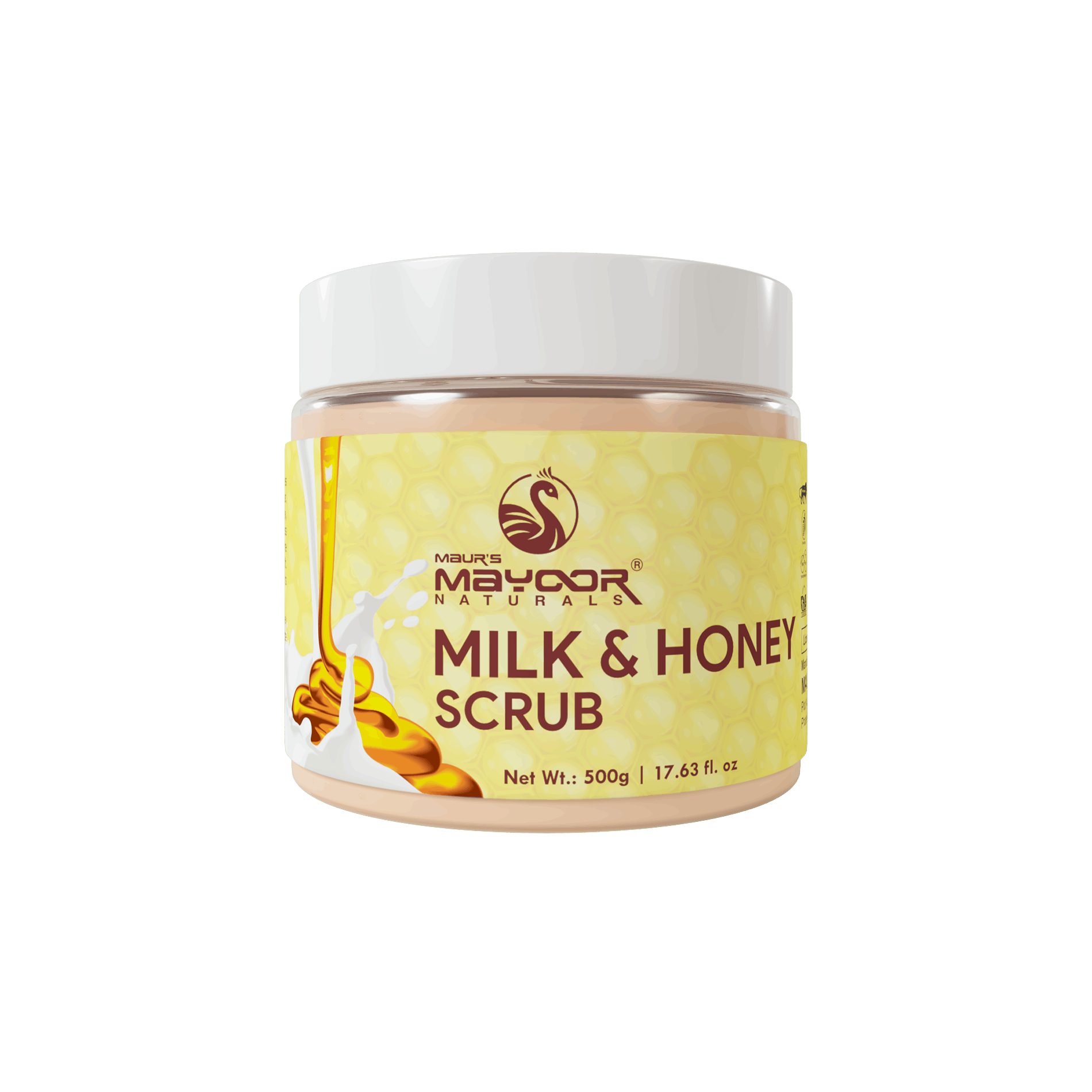 MAYOOR NATURALS MILK  & HONEY SCRUB - Maur Herbals