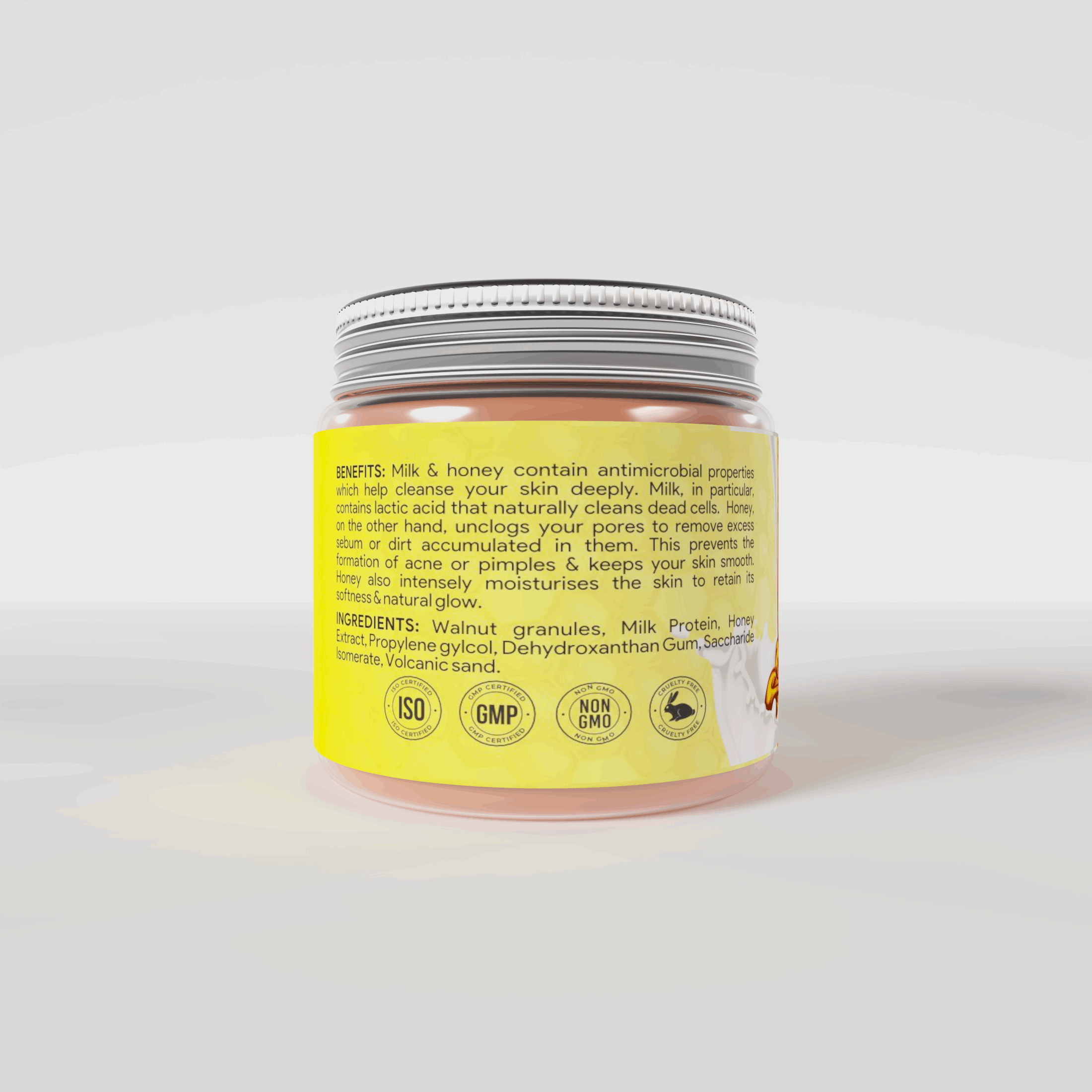 MAYOOR NATURALS MILK  & HONEY SCRUB - Maur Herbals