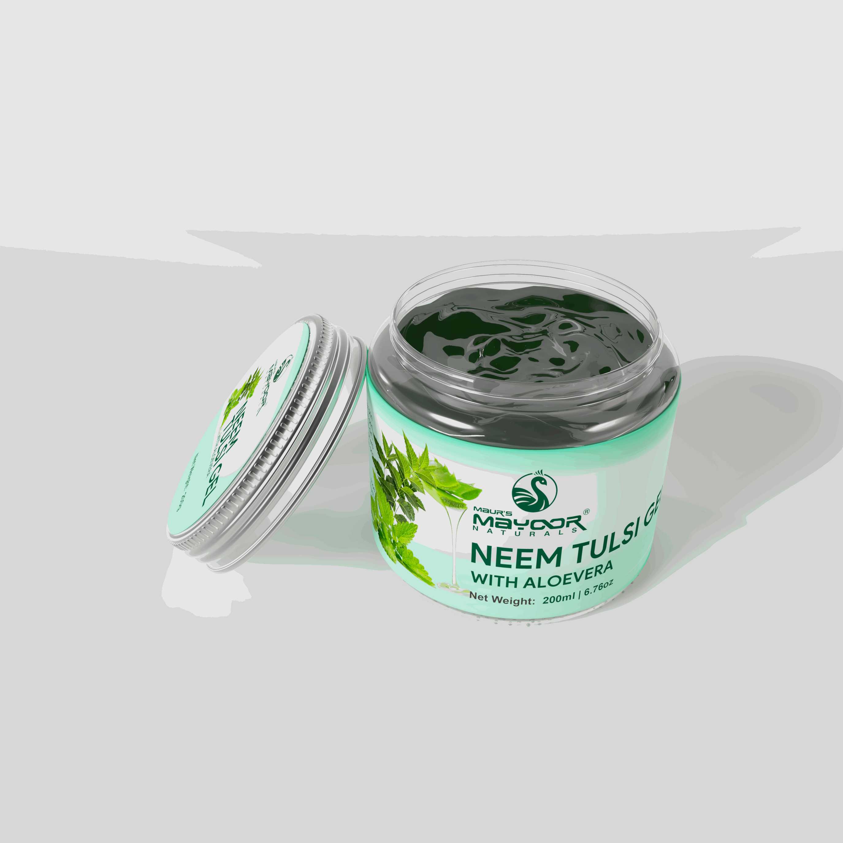 MAYOOR NATURALS NEEM TULSI FACE GEL - Maur Herbals