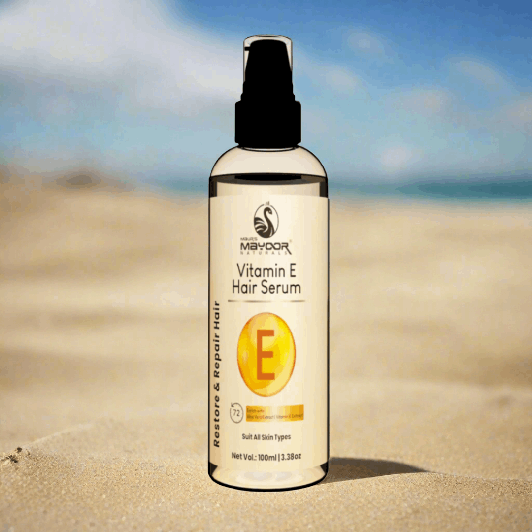 MAYOOR NATURALS VTAMIN E HAIR SERUM - Maur Herbals