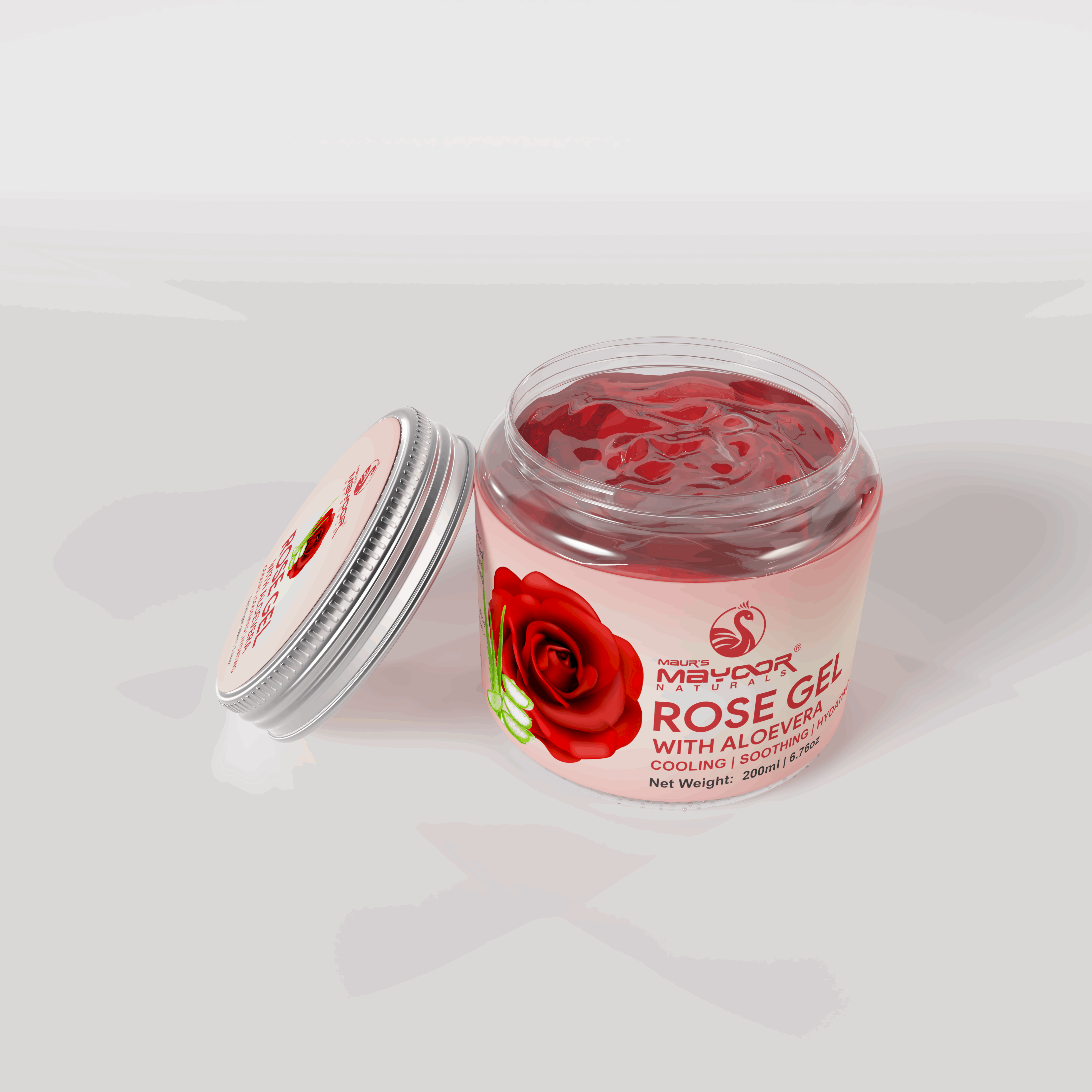 MAYOOR NATURALS ROSE EXTRACTS FACE        GEL - Maur Herbals