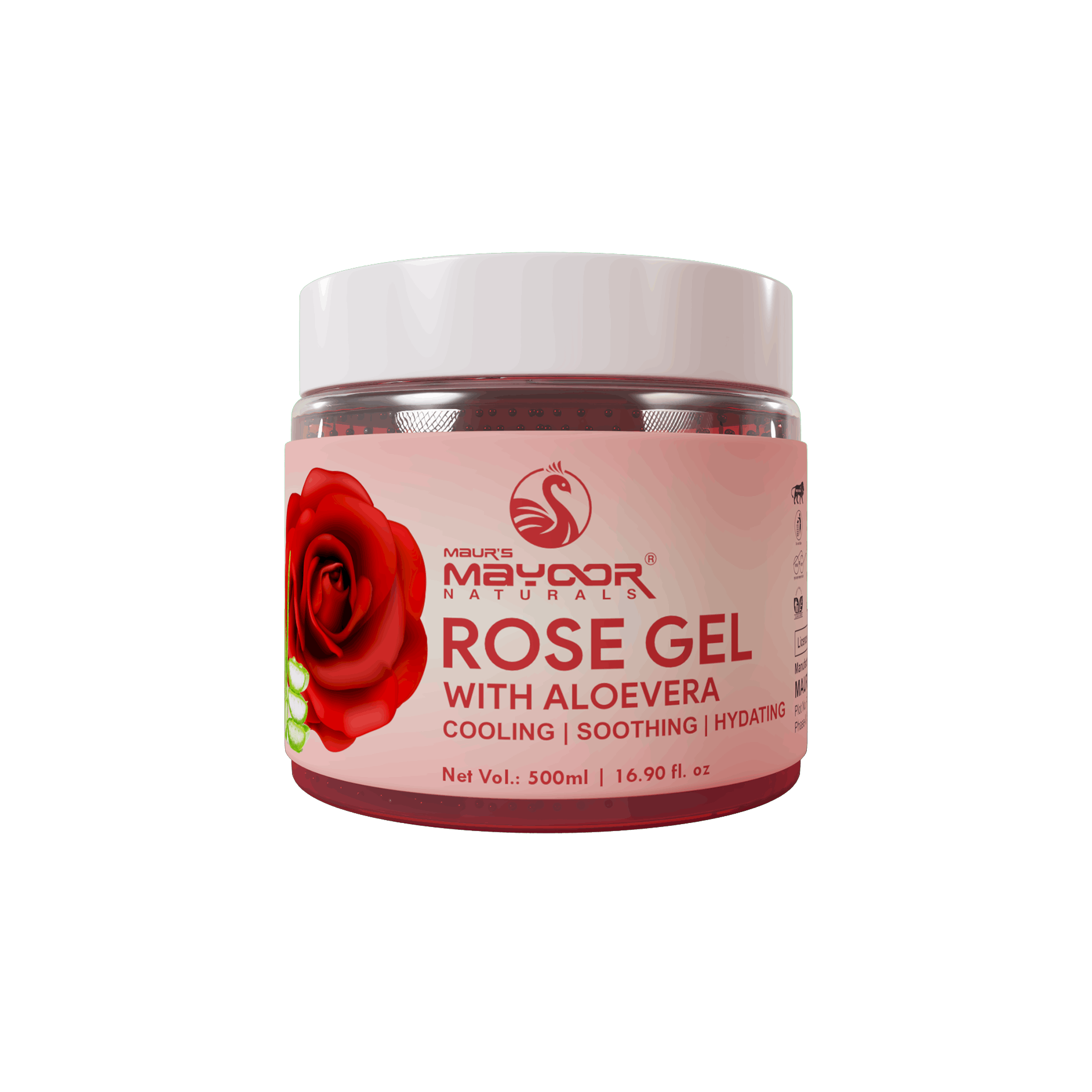MAYOOR NATURALS ROSE EXTRACTS FACE        GEL - Maur Herbals