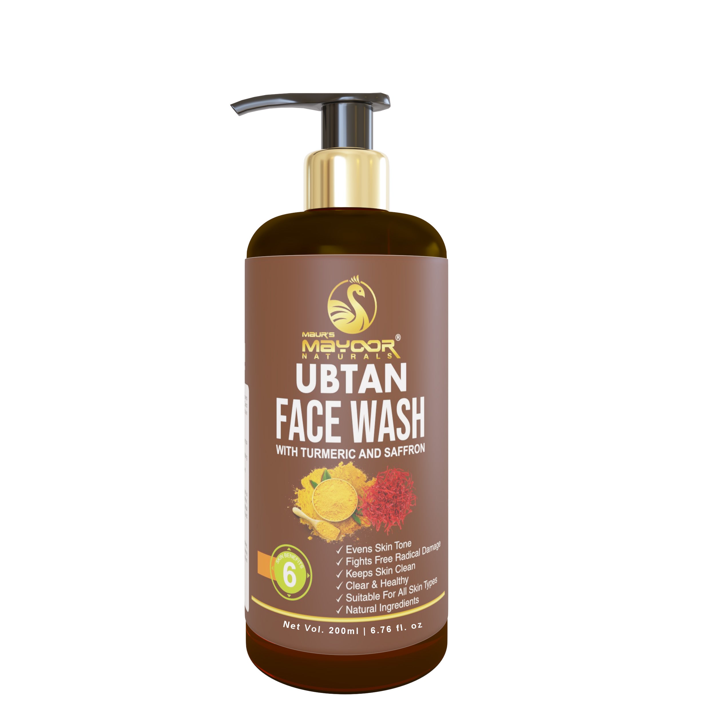 MAYOOR NATURALS UBTAN FACEWASH - Maur Herbals