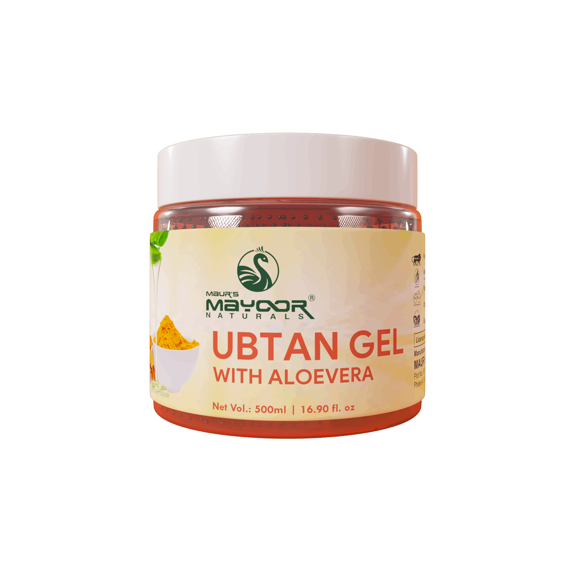 MAYOOR NATURALS UBTAN EXTRACTS FACE          GEL - Maur Herbals