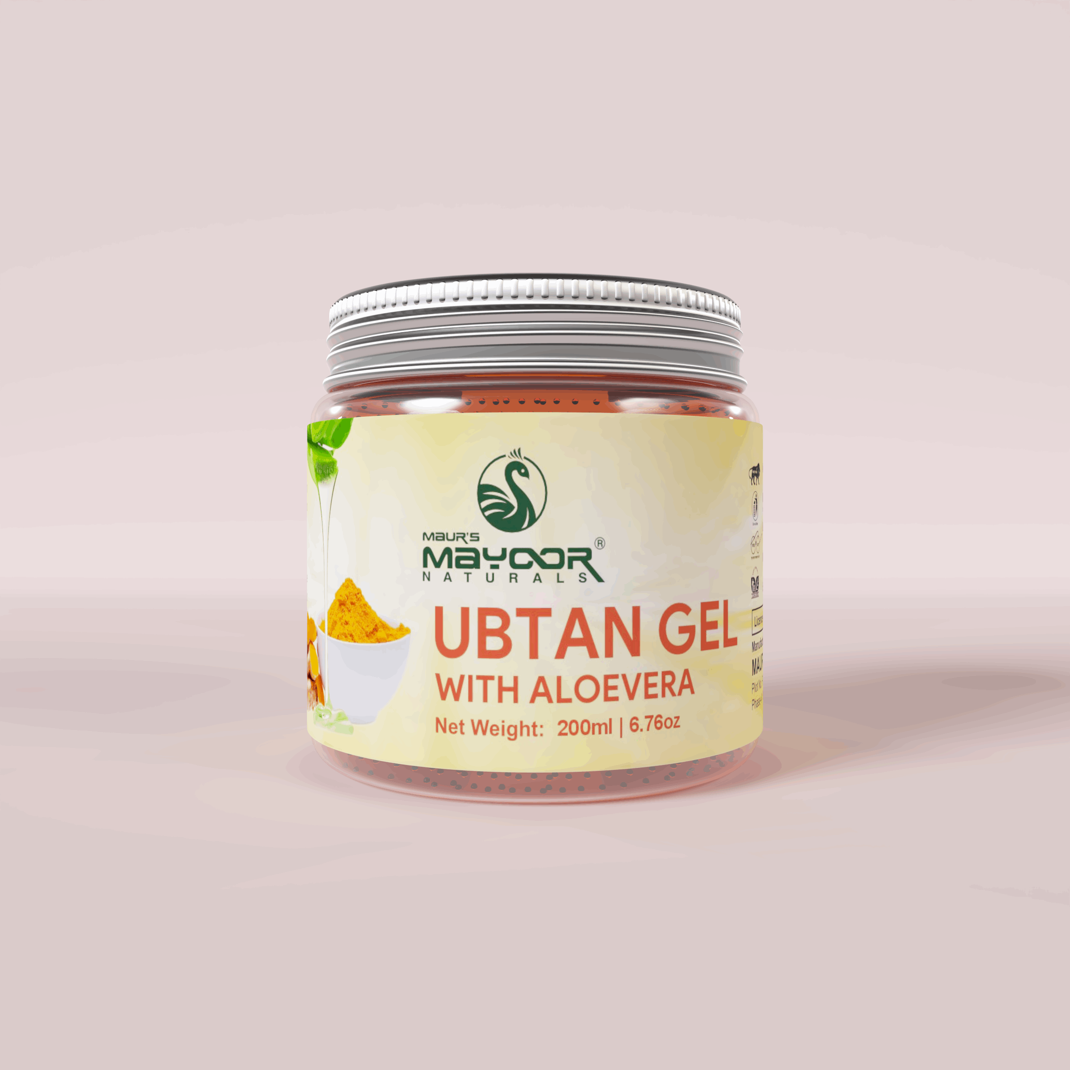 MAYOOR NATURALS UBTAN EXTRACTS FACE          GEL - Maur Herbals