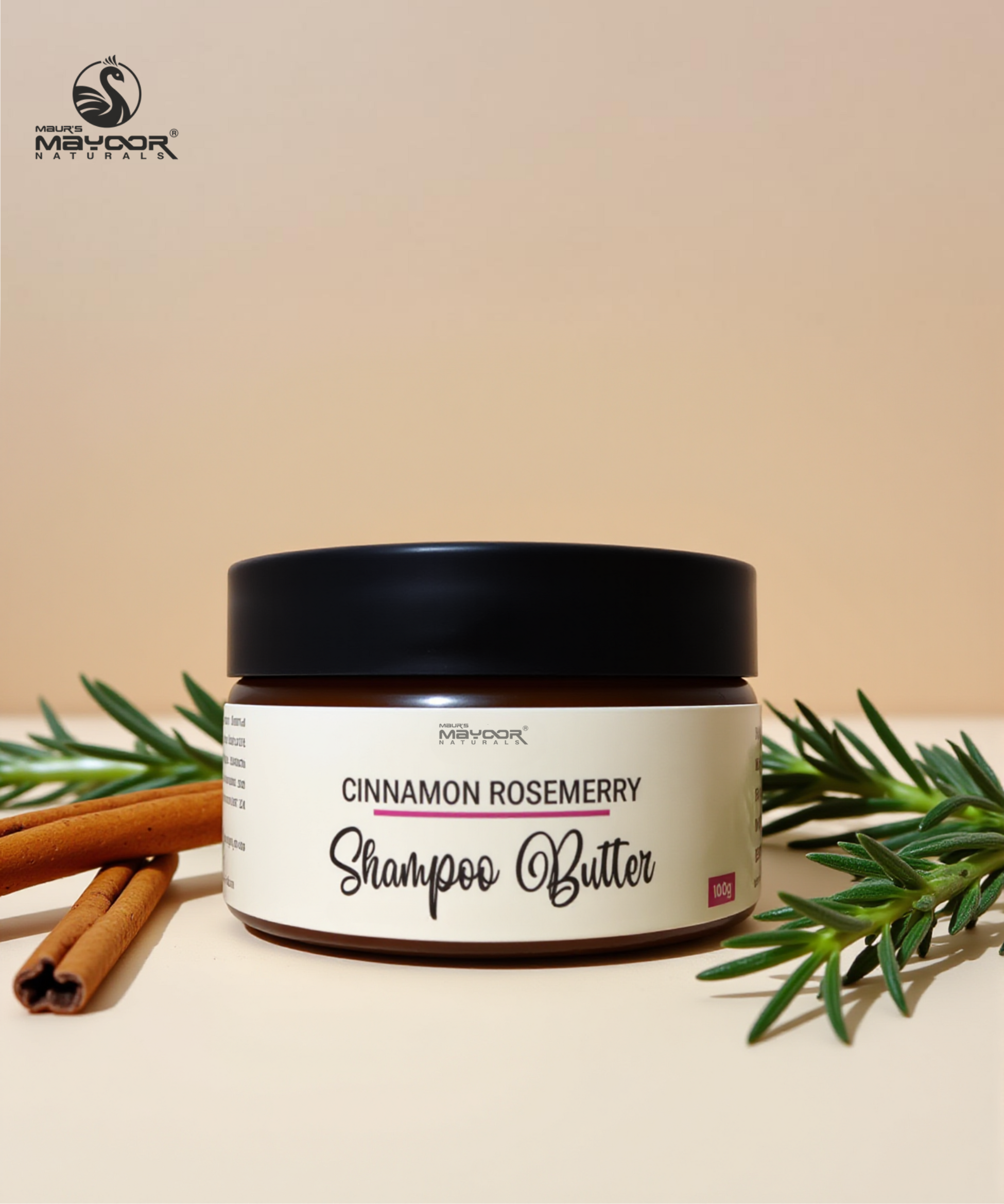 MAYOOR CINNAMON ROSEMERRY SHAMPOO BUTTER