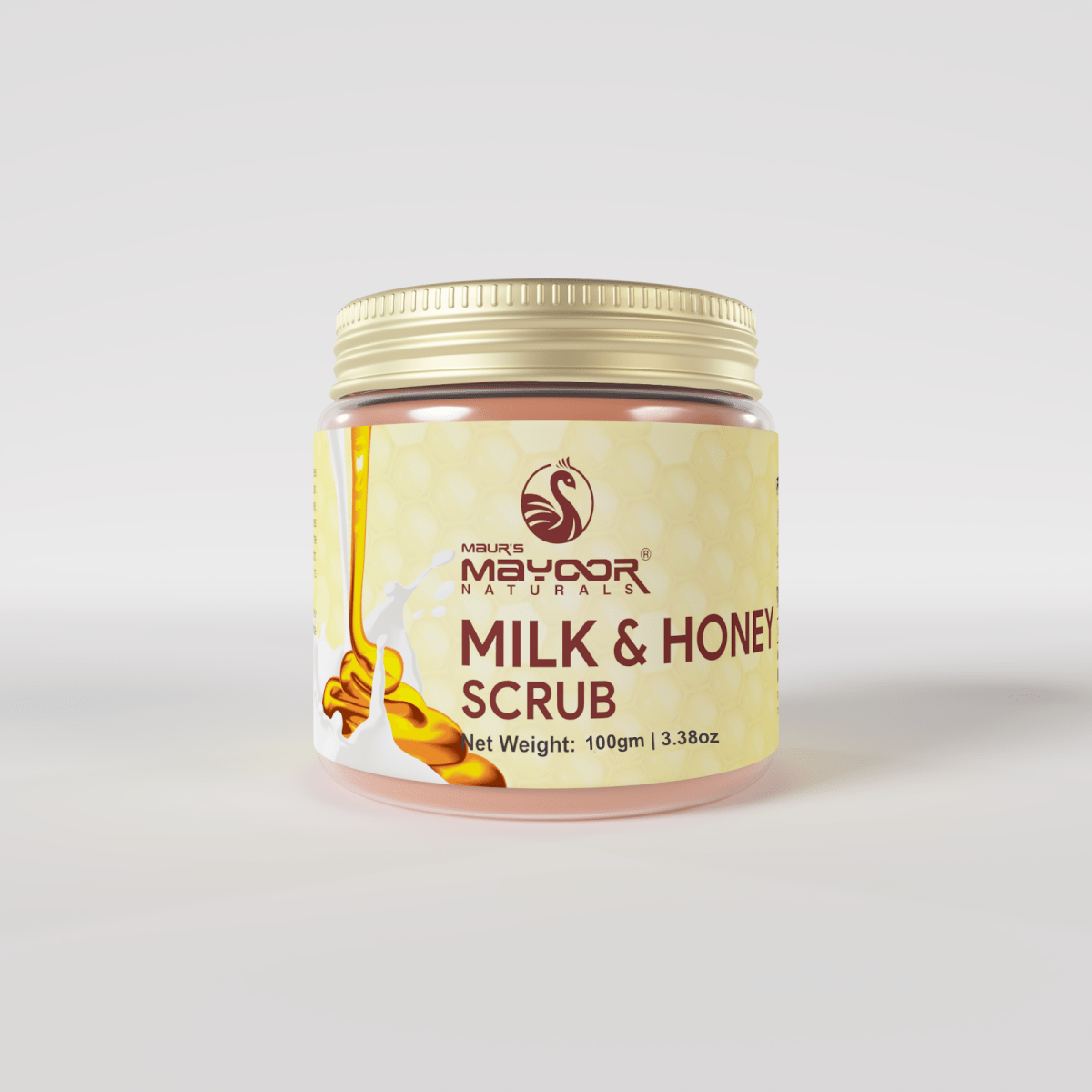 MAYOOR MILK &  HONEY SCRUB - Maur Herbals
